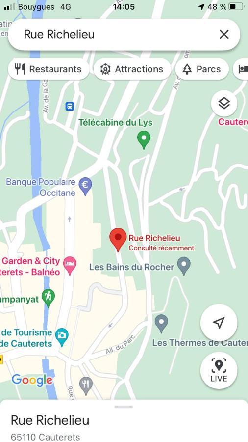 Appart 6 Pers Renove En Plein Coeur De Cauterets Luaran gambar